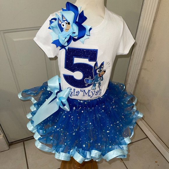 Handmade Other - Bluey Tutu set